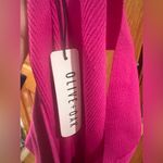 Olive & Oak  - Intense Magenta Ribbed Sleeveless Midi Dress Photo 1