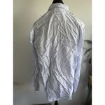 Theory  Striped Essential Button-Down‎ Shirt, Size Large Photo 2