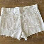 Madewell  Relaxed Denim White Shorts 30 Photo 3