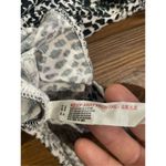 Free People Gotcha Bodysuit Women Black Snakeskin VNeck Top sz small Photo 13