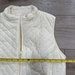 Nine West NWT Women's Reversible Fleece Lined Puffer Vest Size M Quilted Zip Up Photo 1