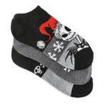 Disney Nightmare Before Christmas Women's Holiday No-Show Socks, Size OS Photo 0