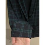Amazon Blazer Jacket Preppy Blue Green Plaid Pockets Lapel Collar Button Women's XS NWT Photo 5