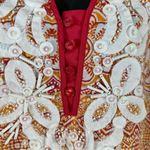 INDIKKA EMBROIDERED TUNIC SIZE L Orange Size L Photo 4