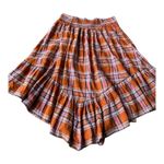 Anthropologie  Plaid A-Line Midi Skirt high low high waisted size XL Photo 9