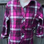 Pendleton  Pink Plaid Blouse Photo 0