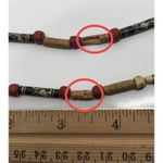 Australian Aboriginal Hand Painted Beaded‎ Necklace Art Jewelry *2 beads chipped Photo 14