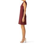 Elizabeth and James Charlie Bordeaux Burgundy Sleeveless Dress 0 XS $385 EUC Photo 6