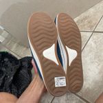 Clarks Cloudsteppers Denim Mule Sneakers Women's Size 10 Casual Shoes Photo 8