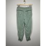 ZARA Weekend Joggers Small Green Twill Photo 1