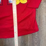 VTG 90s USA Made Mickey Unlimited Red Plaid Collar Sweatshirt Womens M Disney Size M Photo 4