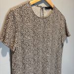 Jenni Kayne  Leopard Print T-Shirt Dress - size medium Photo 3