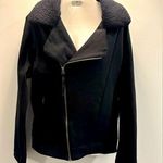 Columbia ladies black Moto Bomber Jacket. Size large Photo 0