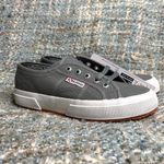 Superga  2750 COTU Classic Unisex Ankle Trainers Sneaker in Gray Dark Sage Photo 2