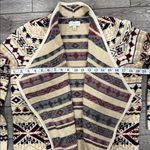 Lucky Brand Aztec Jacquard Multicolor Patterned Cardigan Photo 4