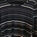 Coco Bianco  Striped Black Top. (M) ? Photo 3