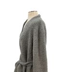 SKIMS  Cozy Knit Boucle Robe Short Smoke Gray Size Large / XL Photo 7