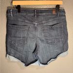 Vera Wang Simply Vera  Women’s Dark Blue Denim Shorts Cuffed Simple Size 12 Photo 1