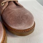 Stuart Weitzman  Metermaid Velvet Combat‎ Boots in Candy Pink Size 7.5 Photo 4