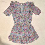 Love Shack Fancy  Natasha Mini Ruffle Dress in Ditsy Floral size Small Photo 5