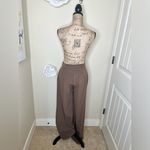 Princess Polly NTM: Chocolate Brown Archer High Waist Pants Sz 6 Photo 8