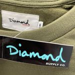 Diamond Supply Co. WOMEN’S OLIVE CREWNECK SWEATSHIRT — Medium - NWT Photo 3