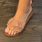 Steve Madden Pink Blush Ruffle Sandal Photo 1
