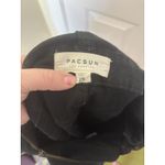 PacSun  Black Denim Overalls Women’s Size 25 Grunge Photo 5