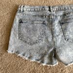 Unif Y2K Jeans Women's Shorts Acid Wash Lace Detail Shred Distressed High Waist 32 Photo 7