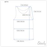 Reiss Womens Top Red Dory Stitch Interest Square Neck Vest Tank Stretch Small Photo 10