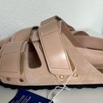 Birkenstock NWT Uji Nubuck Leather Sandals in New Beige Photo 7