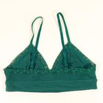 Jenni NWOT Intimates Junebug Green Lace Bralette Size Medium Photo 2