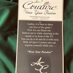 NFL  Team Apparel All Sports Couture New York Jets Mesh Neck Shirt Green XSmall Photo 7