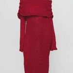 Princess Polly ALEYAH LONG SLEEVE MAXI DRESS BURGUNDY Photo 0