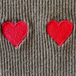 Brandy Melville  Brown Ronnie  Hearts Lace Tank Top Photo 4