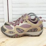 Merrell Azura Lace Up Hiking Shoes Sneakers Tan Pink Womens 9.5 Photo 2