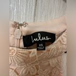 Lulus Lulu’s Love Poem Blush Pink Lace Mini Dress Sz XS Photo 5