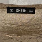 SheIn Dolman Sleeve Holiday Maxi Dress Metallic Floral Rose Print Women’s 2X by Photo 8