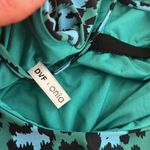 Diane Von Furstenberg DVF x Onia Teal Leopard One- Piece Swimsuit S Photo 7