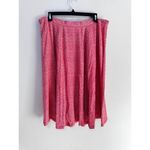 Talbots red floral skirt size 18 excellent pre owned condition Photo 1