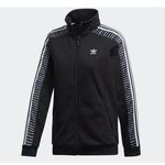 Adidas Originals Women’s Stripe Pattern Black Track Jacket DU9879 NEW NWT Small Photo 4