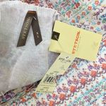 Stetson  Floral Sun Dress XL New With Tag Short White Pink Ruffle Spaghetti Strap Photo 6