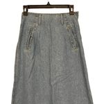 Liz Claiborne Vintage LizWear Cotton Denim Maxi Skirt Photo 8