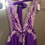 Victoria's Secret Vintage Victoria’s Secret purple lace teddy S Photo 1