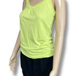 Maurice's  Womens Tank Top Shirt Sleeveless Pullover V Neck Neon Yellow XS Photo 5