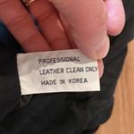 Vintage Women’s Black Leather Suede Jacket w/ Fringe Tassels Western Sz S Photo 7