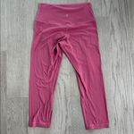 Lululemon Align Crop Leggings 21” Pink W6AS8S Nulu Size 8 Photo 2