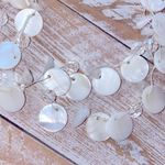 🐚Beachy Mother of Pearl Necklace🐚 White Photo 5