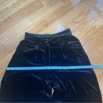 Johnny Was Black Silk Velvet Steffania Wide Leg Pleat Pants floral embroidery XS Photo 5