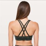 Lululemon  Camo Bra Top Incognito Camouflage Energy Green 6 Small Photo 2